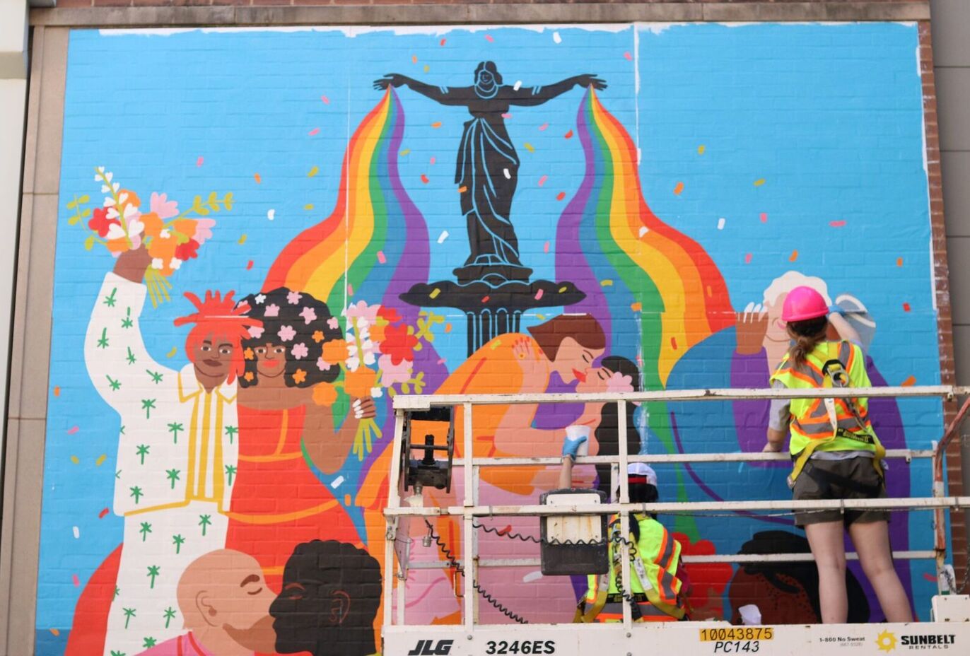 “Fountain of Love” Mural Dedication