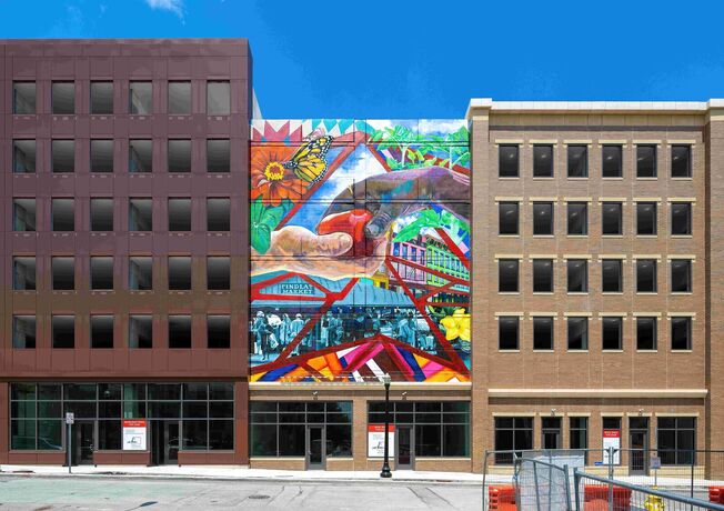 Findlay Garage Mural Dedication