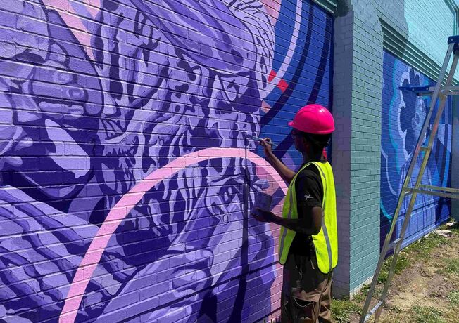 Avondale Heroes II Mural Dedication