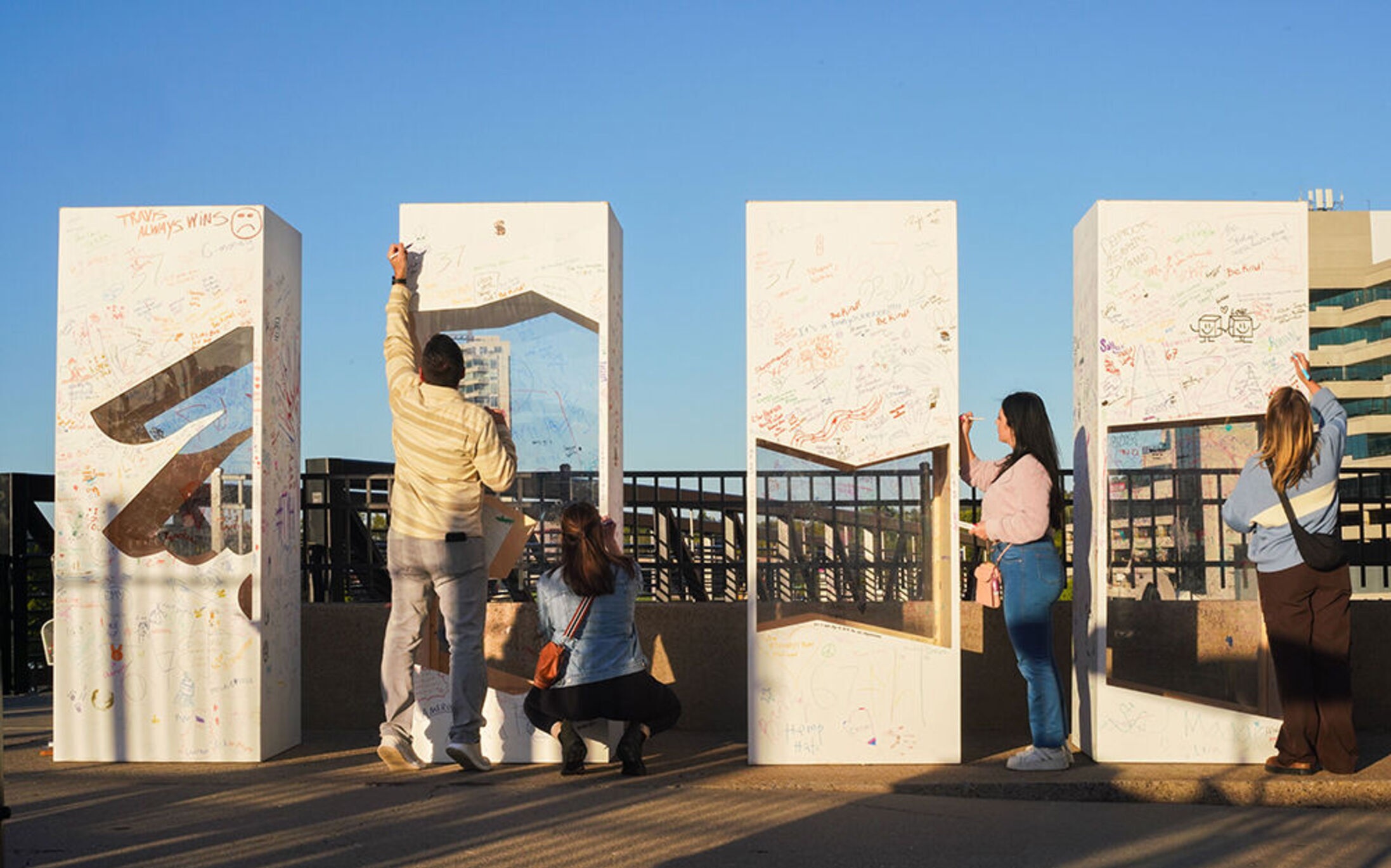 make your mark interactive piece