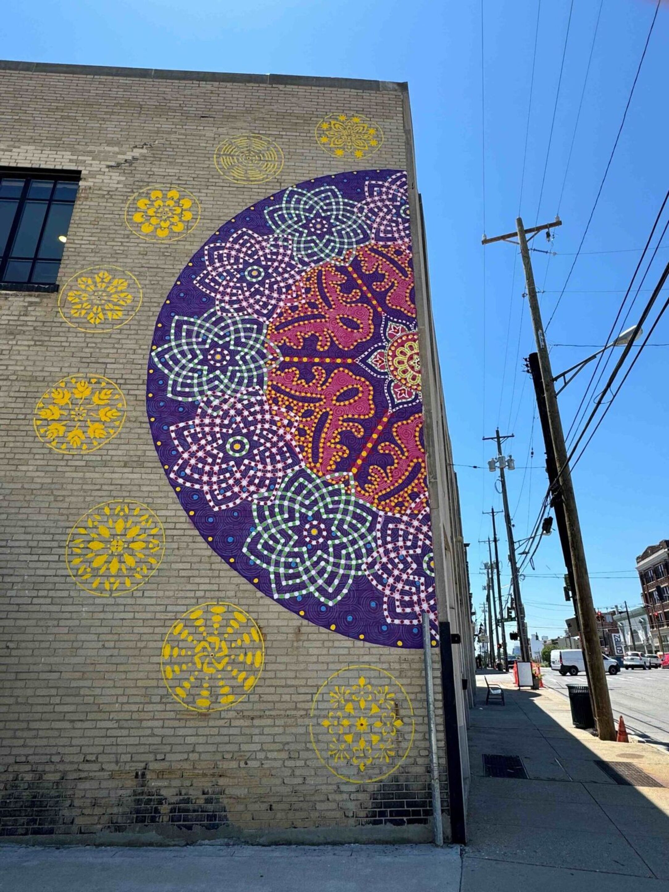 mandala mural