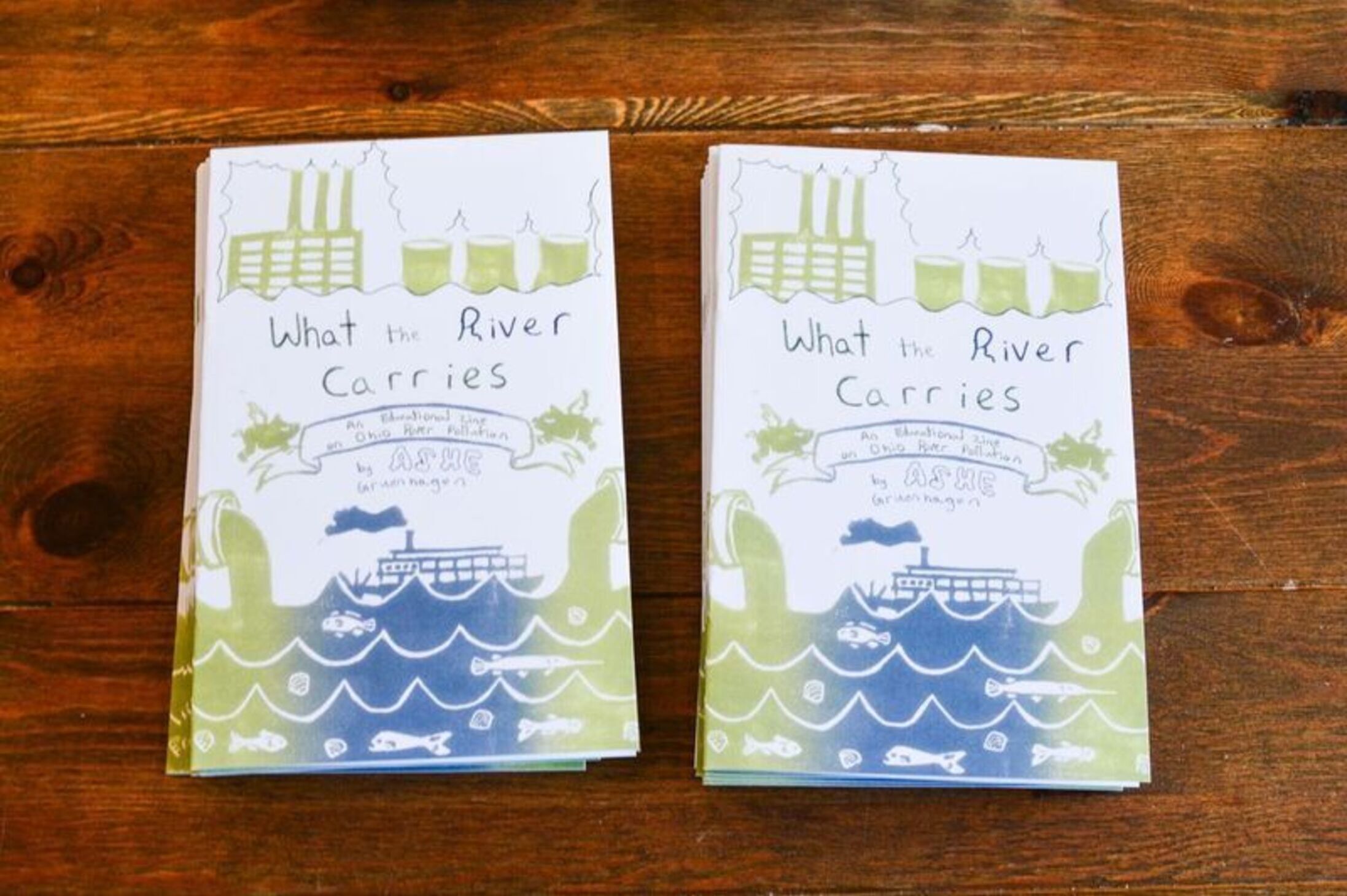 copies of what the river carries