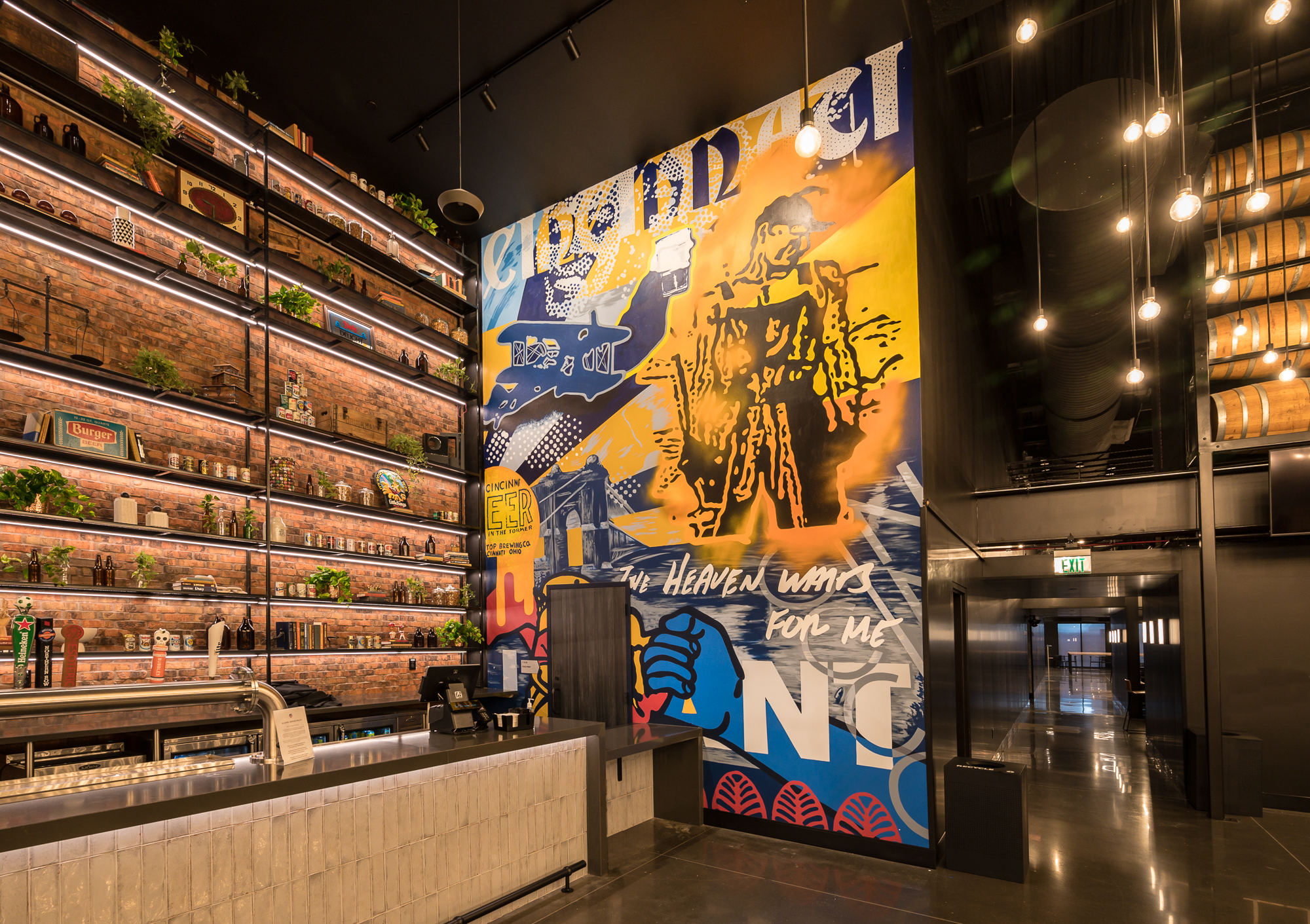 FCC Club Mural – First Financial Bank - Viewing Full Size